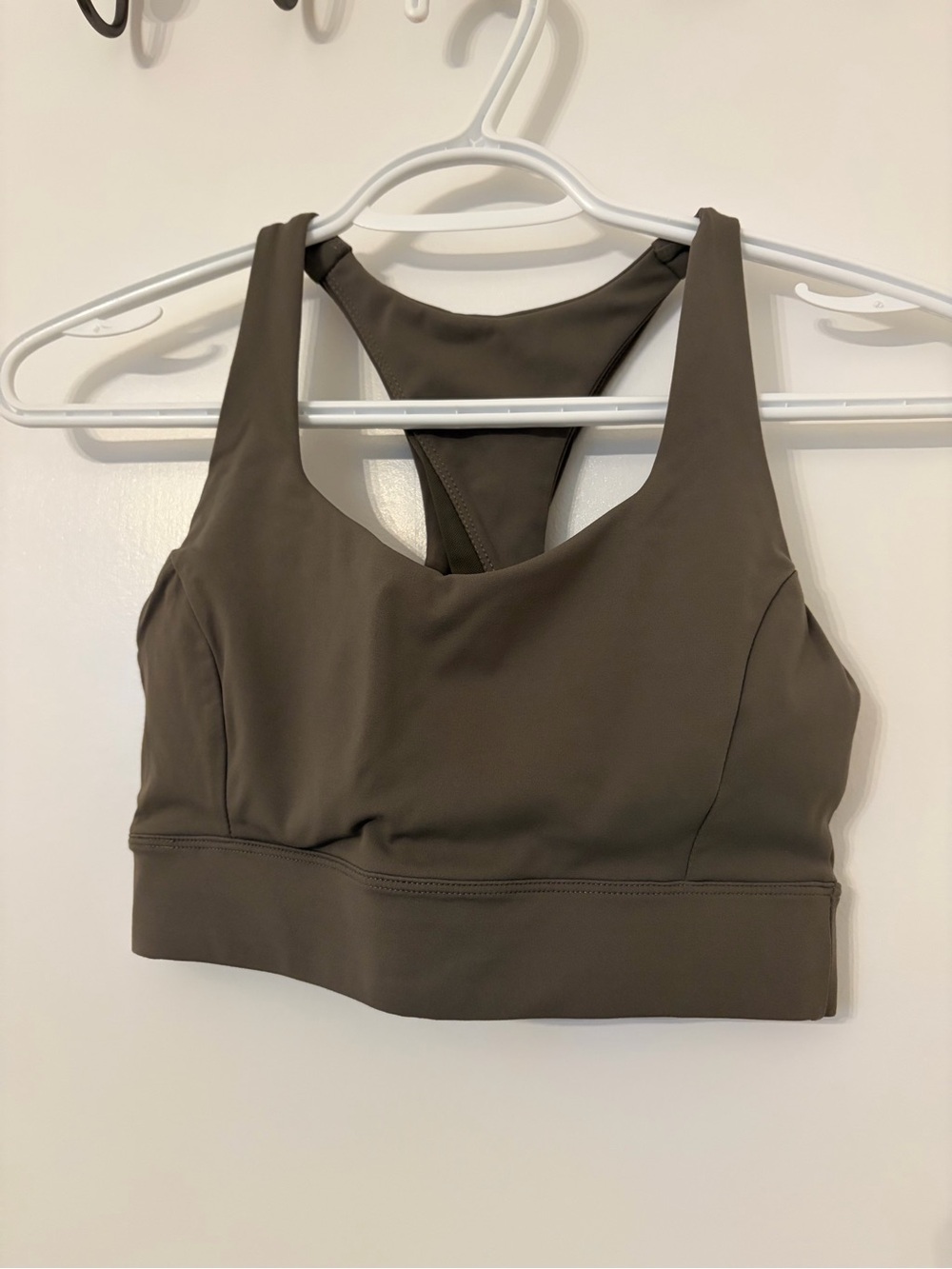 Bare Activewear Racerback Sports Bra - Olive